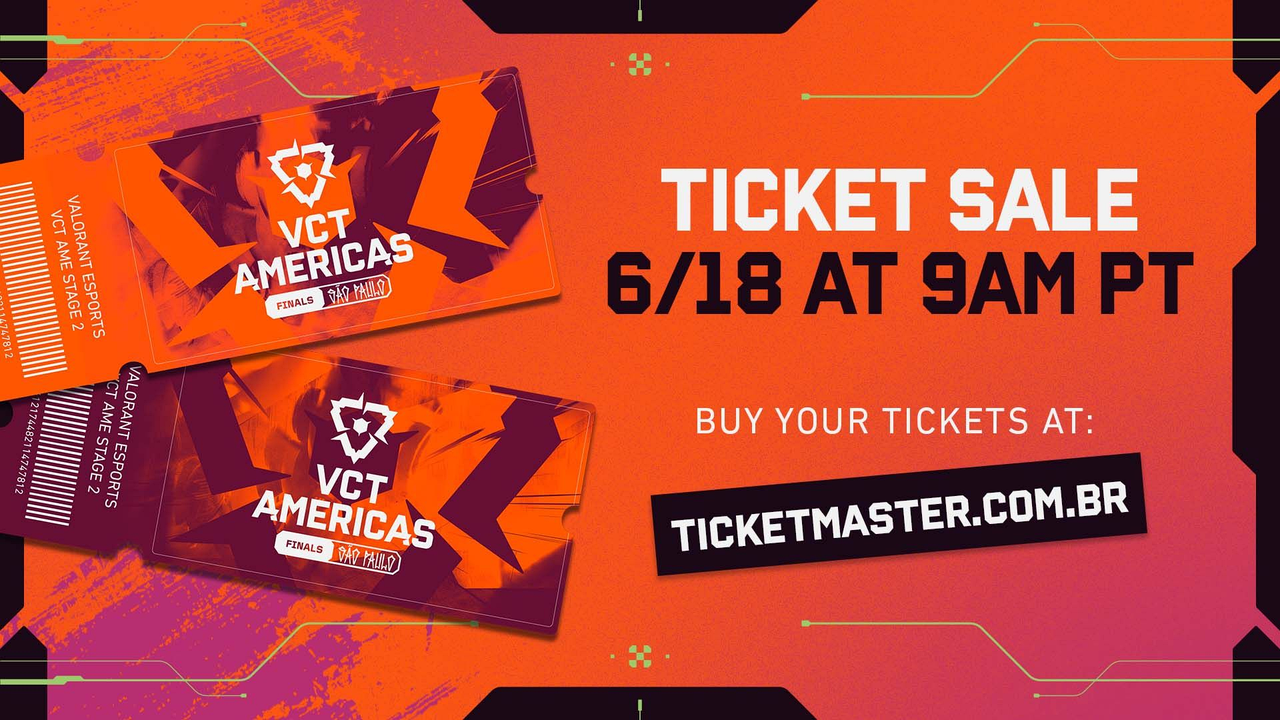 VCT Americas Stage 2 Finals Ticket News Points Toward Sao Paulo editorial image 1