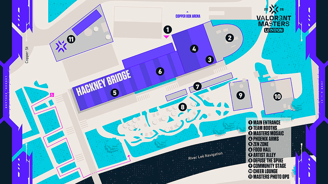 Masters London Fan Fest มอบบทบรรณาธิการบทบาทสุดสัปดาห์รอบชิงชนะเลิศให้กับ Hackney Bridge 1