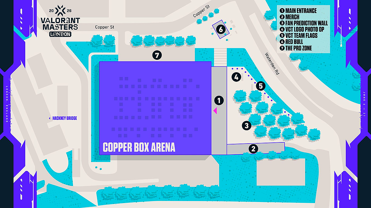 Masters London Fan Fest มอบบทบรรณาธิการบทบาทสุดสัปดาห์รอบชิงชนะเลิศให้กับ Hackney Bridge 3