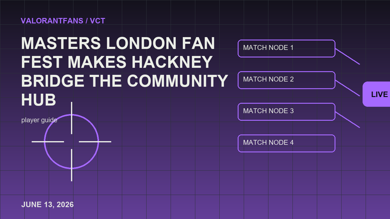Masters London Fan Fest ทําให้ Hackney Bridge เป็นภาพบรรณาธิการ Community Hub 3